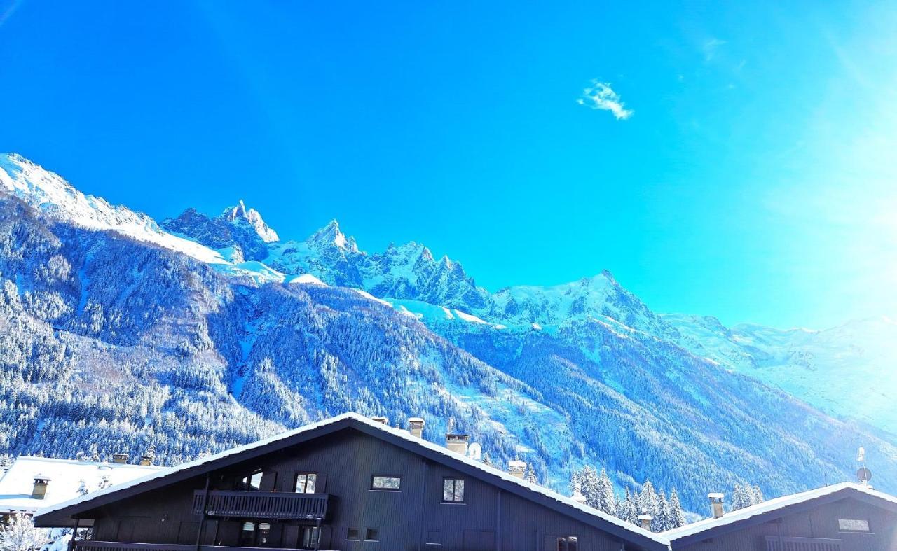 Chamonix Superbe Appartement Vue Mont Blanc Eksteriør bilde